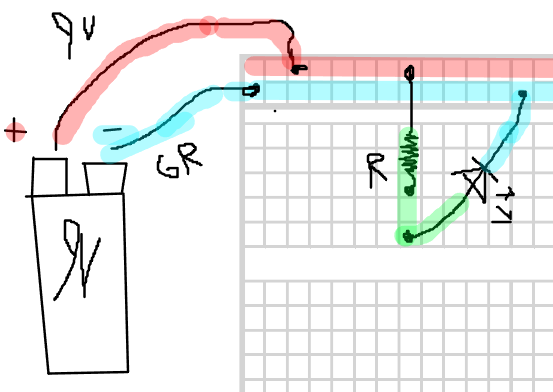 Simple LED circuit 1